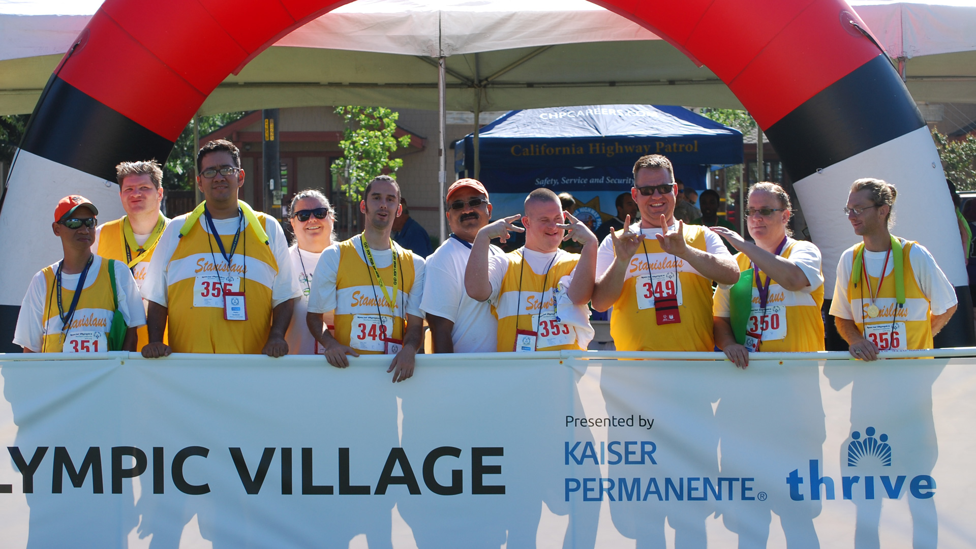 Special Olympics of Stanislaus County group photo